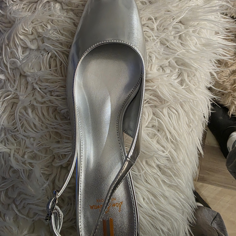Sam Edelman Silver Heels